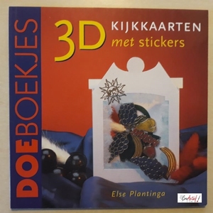 DoeBoekjes 3D Kijkkaarten met Stickers, E. Plantinga
