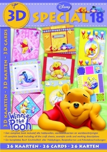 Studio Light 3D Special boek BO3D-18 Disney Winnie the Pooh