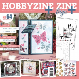 Hobbyzine plus 64 HZ02564 jan-febr 2025 Vlinders in de hoofdrol