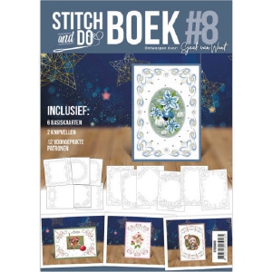 STDOBB008 Stitch and Do boek 8: Kerst / Bloemen
