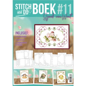 STDOBB011 Stitch and Do boek 11: Lente/Vogels/Bloesem/Bloemen