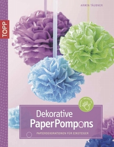 Dekorative Paper Pompons, Armin Taubner TOPP3970