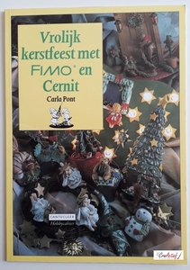 Cantecleer Hobbycahier Vrolijk kerstfeest met Fimo en Cernit