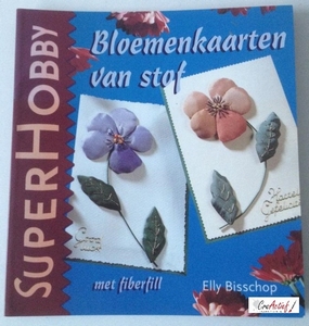 SuperHobby 326764 Bloemenkaarten met stof en fiberfill