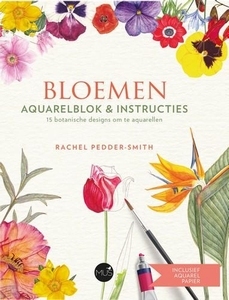 xBloemen Aquarelblok en instr., Rachel Pedeler-Smith