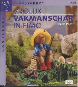 xCantecleer Hobbytopper Vrolijk Vakmanschap in Fimo