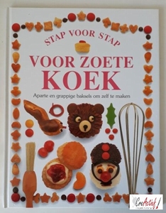 uitg. Zirkoon, Stap voor Stap boek; Voor zoete koek