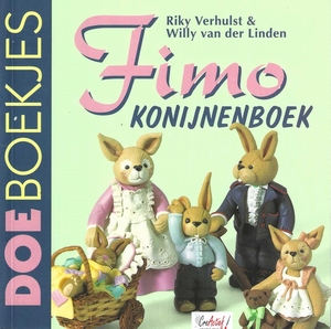 xDoeBoekje 410142 Fimo Konijnenboek, Riky Verhulst