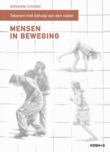 Mensen in beweging, tekenen m.b.v. een raster, Civardi