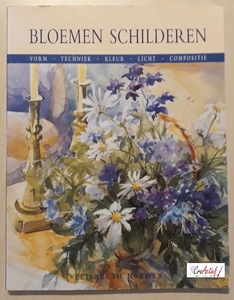 Bloemen schilderen, Elisabeth Harden (tweedehands)