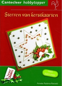 Cantecleer Hobbytopper Sterren van Kerstkaarten, A. Radsma