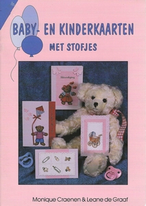 Baby en Kinderkaarten met stofjes, Monique Craenen/Leane