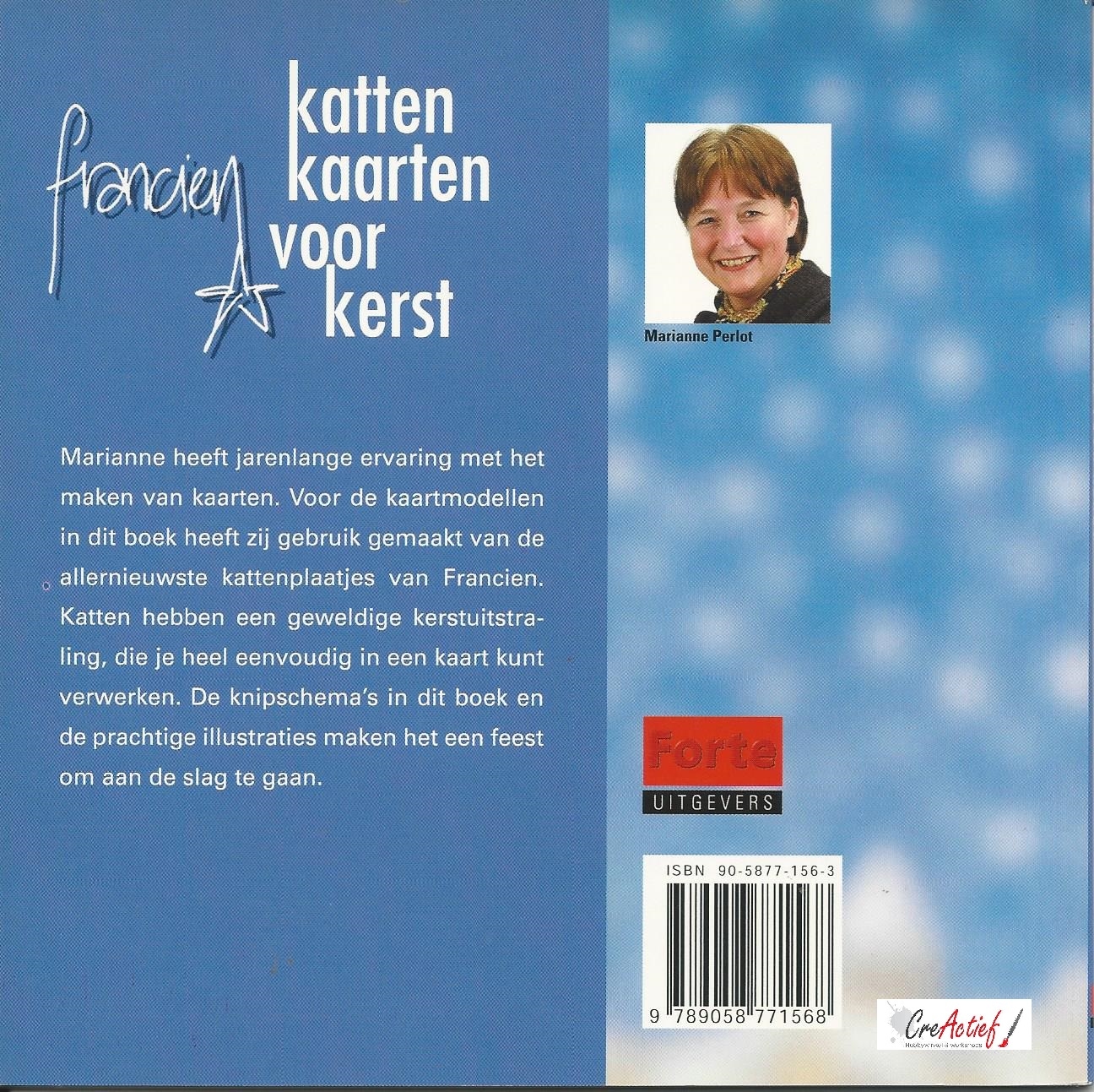 HobbyMee boek: Franciens Kattenkaarten voor Kerst