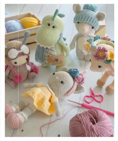 Amigurummi Hartendiefjes haken, Erinna Lee (2019)