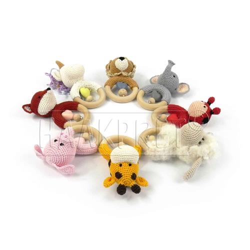 Baby Knuffels haken, en andere speeltjes voor de babykamer
