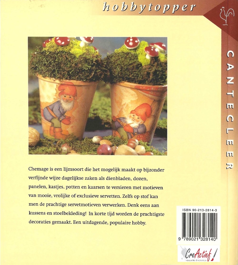 Cantecleer Hobbytopper Servettendecoraties met Chemage, Carla Pont