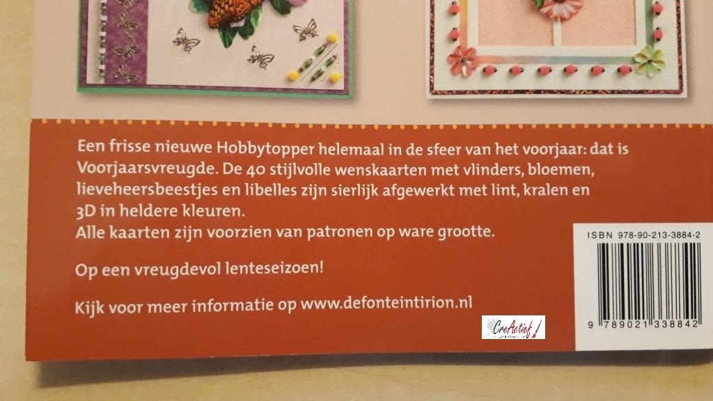 Cantecleer Hobbytopper Voorjaarsvreugde, kralenkaarten