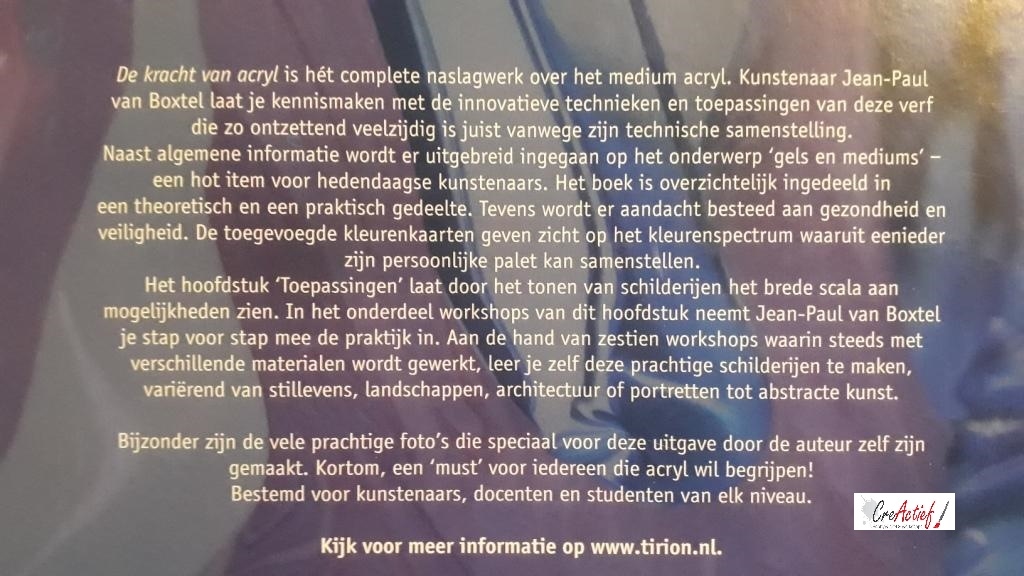De Kracht van Acryl, Jean-Paul van Boxtel