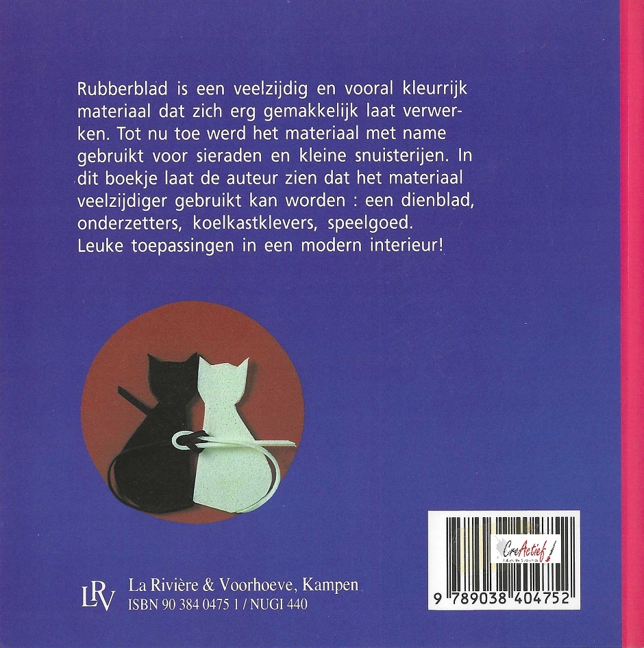 DoeBoekje 4752 Woondecoraties in Rubberblad