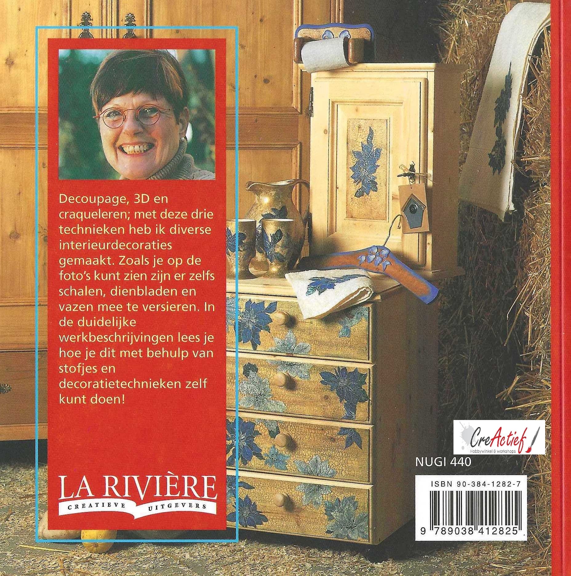 DoeBoekjes Decoupage met stofjes, Margriet Kors