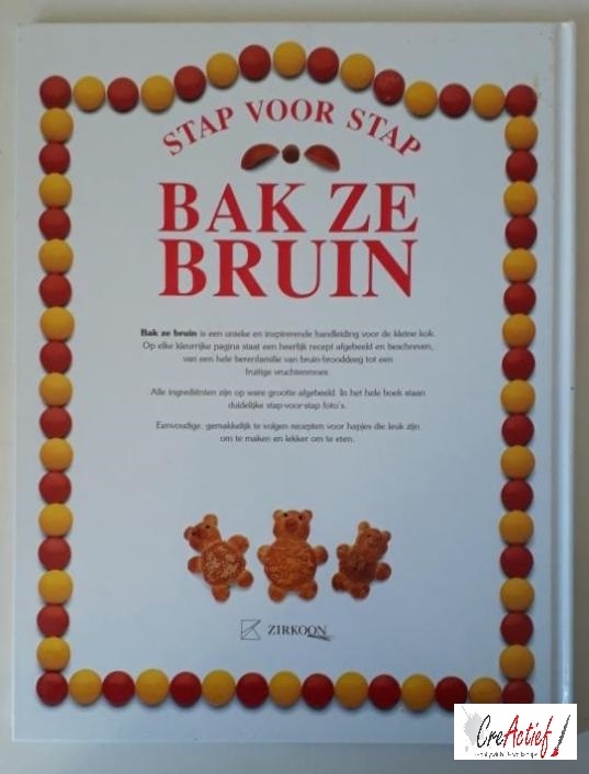 uitg. Zirkoon, Stap voor Stap boek; Bak ze bruin