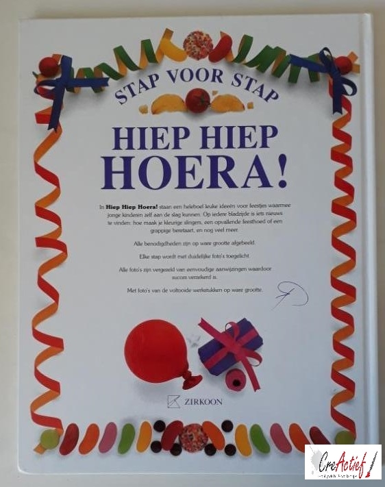 uitg. Zirkoon, Stap voor Stap boek; Hiep Hiep Hoera