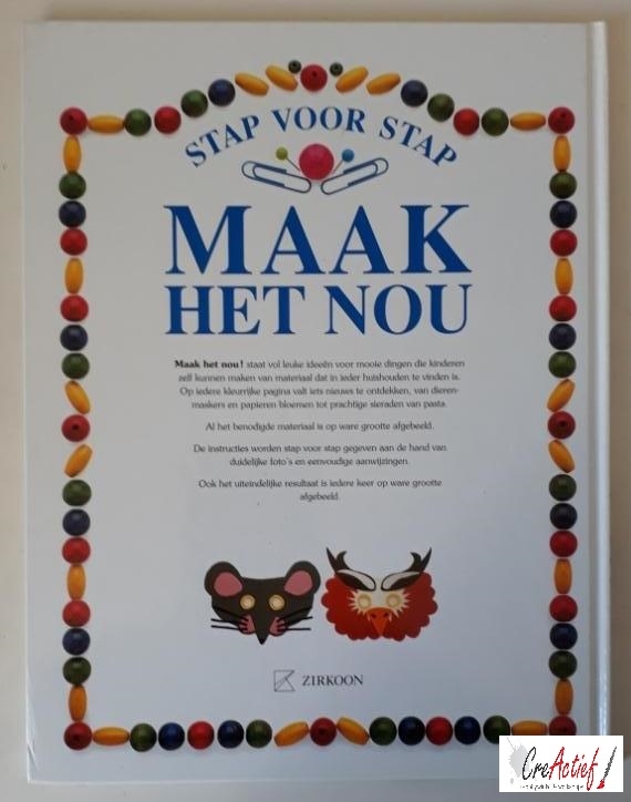 uitg. Zirkoon, Stap voor Stap boek; Maak het nou