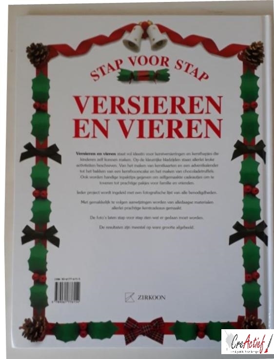 uitg. Zirkoon, Stap voor Stap boek; Versieren en Vieren