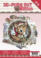 3D-Push out boek 03 / 3DPO10003 Kerstcollectie