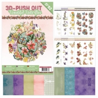 3D-Push put boek 52 / 3DPO10052 Beautiful Butterfly